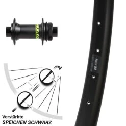 Ryde Rival 30 Vorderrad 29 Zoll Centerlock Formula CL-71 Syncros 15x100 Mm