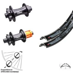 29+ Zoll Laufradsatz Rodi TRYP 35 Aivee Classic Boost 110/148 Mm Shimano HG 11-fach