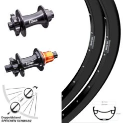 Ryde Rival 30 29 Zoll Laufradsatz Boost Aivee Classic 6-loch 110/148 Mm Sram XD