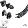 27,5+ Zoll Laufradsatz Boost DT Swiss 350 Hybrid Rodi TRYP 35-584 Steckachse 6-loch