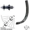 Dt-swiss Hinterrad 27,5 Zoll DT Swiss H 552 Disc 12x148 Mm Shimano SLX Boost 12-fach