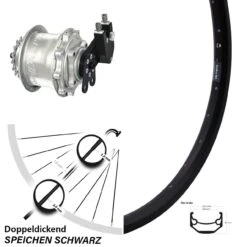 Rohloff Speedhub CC DB Ryde Andra 40 Disc Laufrad 27,5 Zoll