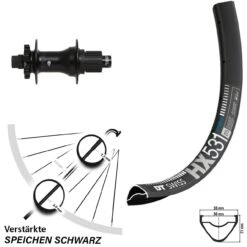 Dt-swiss DT Swiss HX 531 29 Zoll Syncros Boost Shimano Micro Spline Hinterrad