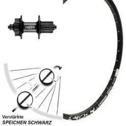 26 Zoll Hinterrad Mach 1 Magma 21-559 ETRTO Shimano Deore FH-M525A Nabe