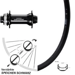 20 Zoll Ryde Andra 40 Disc Vorderrad 15x100 Mm Shimano HB-M6010