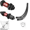 Dt-swiss RR 481 DT Swiss 240s Straightpull 24/28 Speichen Steckachse Road 11- Fach Laufradsatz
