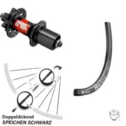 Dt-swiss 28 Zoll Hinterrad DT Swiss R 470-240S 6-Loch Disc