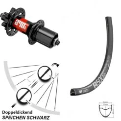Dt-swiss 28-29 Zoll Laufrad DT Swiss R 500-240S 6-Loch