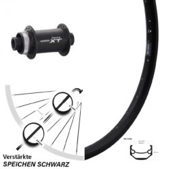 Ryde Andra 40 Disc Vorderrad 20 Zoll Shimano HB-M778