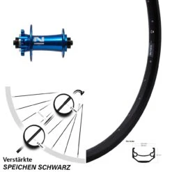 Novatec D791 Ryde Andra 40 Disc Vorderrad 20 Zoll Für 6-Loch
