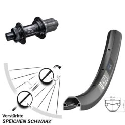 Dt-swiss E-Bike 29 Zoll Hinterrad DT Swiss U 623 Disc Mit KX-GS 12x142 Mm Centerlock Nabe