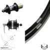 26 Zoll Dynamo Laufradsatz Ryde Andra 35 Schnellspanner Novatec F162 Shimano DH-3N31