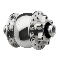 Son 28-12-SL Nabendynamo Disc 6-Loch 12x100 Silbern Poliert Steckerlos