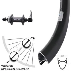28-29 Zoll Vorderrad Shimano SLX Ryde Dutch 19 Centerlock