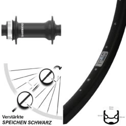 Ryde Andra 30 Disc Scheibenbrems-Vorderrad 26 Zoll Shimano HB-MT410