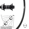 28 Zoll Vorderrad Shimano 105 HB-R7070 Ryde DP 19 Centerlock