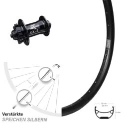 Ryde Andra 29 Disc KX-E Schnellspanner 6-loch