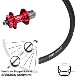 29 Zoll Hinterrad Ryde Andra 321 KX-M