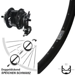 Ryde Andra 30 Disc-Hinterrad 28 Zoll Rohloff Speedhub 500/14 TS DB OEM2