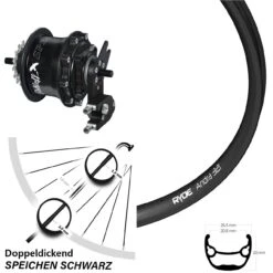 Ryde Andra 321 Hinterrad 28 Zoll Rohloff Speedhub 500/14 TS DB OEM2