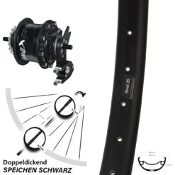 Ryde Rival 35 Disc Hinterrad 29 Zoll Rohloff Speedhub 500/14 TS DB OEM2