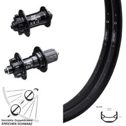 28-29 Zoll KX-E Nabe Verstärkt 6-loch Ryde Andra 40 Laufradsatz Heavy Duty 11-fach