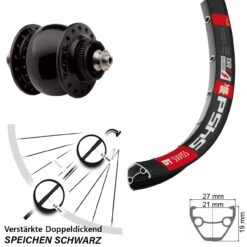 Dt-swiss DT Swiss 545 Son 28 Zoll Centerlock Vorderrad