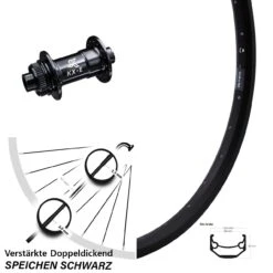 Ryde Andra 40 Disc Vorderrad 28-29 Zoll Mit KX-E Steckachse 15x100 Nabe
