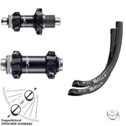 Dt-swiss 29 Zoll Laufradsatz Shimano XT Boost Straightpull 12-fach Micro Spline DT Swiss M 462