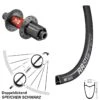 Dt-swiss 28 Zoll Hinteres Rad DT Swiss RR 511 DB Mit 240 EXP Road Centerlock 142/12 Nabe