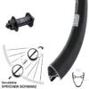 28-29 Zoll Laufrad KX-G Centerlock Ryde Dutch 19 Disc Verstärkt