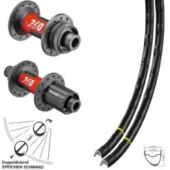 Laufradsatz DT Swiss 240 EXP Steckachse Mavic A 1022 Shimano 11-fach Centerlock 28 Zoll