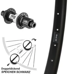 Ryde Rival 30 Hinterrad 29 Zoll 12x148 Mm Steckachse DT Swiss 350 Micro Spline Centerlock