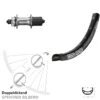 Exal BE 21 Hinterrad 28/29 Zoll Centerlock Shimano